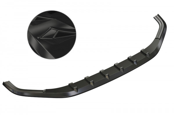Cup-Spoilerlippe mit ABE für VW Passat B8 Typ 3G CSL358 Schwarz Strukturiert
