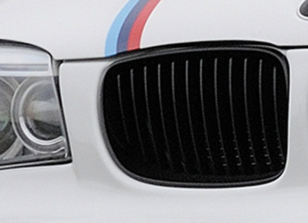 Facelift BMW-Niere rechts, Glanzschwarz für BMW 1er E81 (187/1K2/1K4) 2-tür. 09.04-08.11
