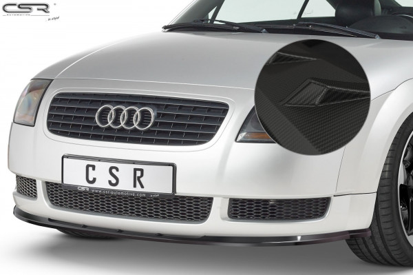 Cup-Spoilerlippe mit ABE für Audi TT 8N CSL011-M Carbon Look Matt