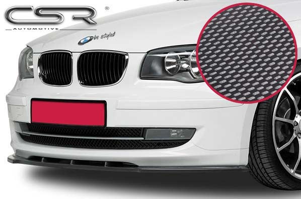 Cup-Spoilerlippe Carbon Look mit ABE für BMW 1er E81/E87 CSL016-C