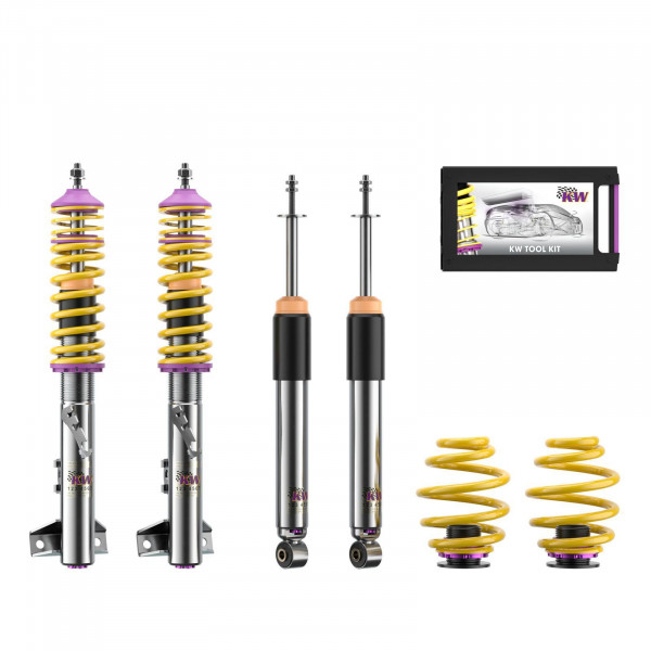 KW Gewindefahrwerk V3 inox BMW 3er Compact (E36) 3C, 3/CG, 3/CNG 01/1994-08/2000