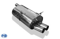 FOX Endschalldämpfer passend für BMW E46 320/323/328 – 2x76 mm Typ 10 FOX Endschalldämpfer passend für BMW E46 320/323/328 – 2x76 mm Typ 10