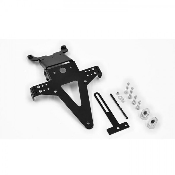 Kennzeichenhalter passend für KTM Super Duke 990R 07-11 verstellbar schwarz inkl. Reflektorhalter