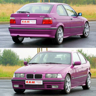 K.A.W. Tieferlegungsfedern passend für BMW 3er 323i + 318 tds Compact E36 (01/1995 - 08/2000)