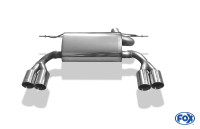 FOX Endschalldämpfer passend für BMW F30/31 316d–320d M-Paket 2x80 FOX Endschalldämpfer passend für BMW F30/31 316d–320d M-Paket 2x80