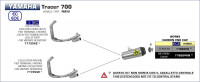 Arrow Krümmer mit Kat passend für Yamaha Tracer 700 (ab 2020) Arrow Krümmer mit Kat passend für Yamaha Tracer 700 (ab 2020)