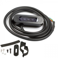 Daytona Kontrollleuchteneinheit Alpha schwarz 5 LEDs passend für 22,2 und 25,4 mm Lenker Daytona Kontrollleuchteneinheit Alpha schwarz 5 LEDs passend für 22,2 und 25,4 mm Lenker