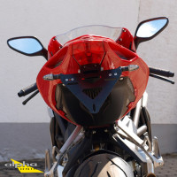 alpha Technik Kennzeichenhalter passend für MV Agusta F3 675 / 800 alpha Technik Kennzeichenhalter passend für MV Agusta F3 675 / 800