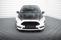 Front Ansatz V.1 Für Ford Fiesta ST Mk7 FL Schwarz Hochglanz