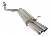 Novus Sportauspuff 2x76mm SR-Design passend für Ford Fiesta MK7 1.6 ST Novus Sportauspuff 2x76mm SR-Design passend für Ford Fiesta MK7 1.6 ST