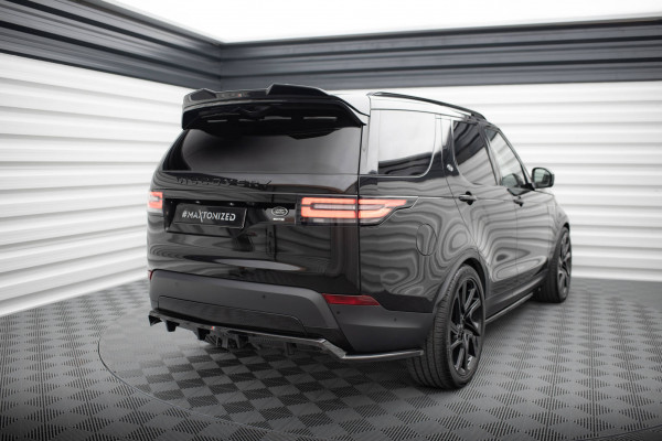 Mittlerer Cup Diffusor DTM Look Heck Ansatz Für Land Rover Discovery HSE Mk5 Schwarz Hochglanz