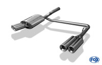 FOX Endschalldämpfer passend für VW Passat 3C/3C CC 2x90 Typ 13 FOX Endschalldämpfer passend für VW Passat 3C/3C CC 2x90 Typ 13