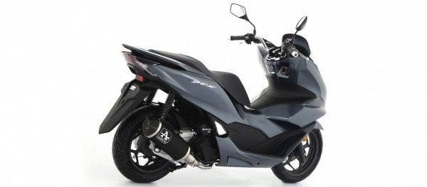Arrow Urban Endschalldämpfer Aluminium Schwarz passend für Honda PCX 125 21-