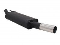 Novus Sportauspuff passend für Renault Clio 3 1x76mm RL-Design Novus Sportauspuff passend für Renault Clio 3 1x76mm RL-Design