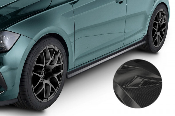 Seitenschweller mit ABE passend für VW Polo VI 2G Typ AW