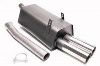 TA Technix Sportendschalldämpfer 2x76mm passend für BMW 3er E36 TA Technix Sportendschalldämpfer 2x76mm passend für BMW 3er E36
