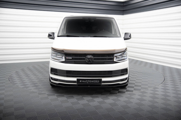 Front Ansatz V.2 Für VW T6 Schwarz Hochglanz