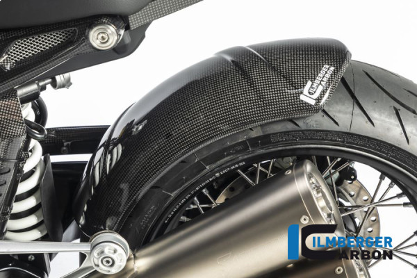 Ilmberger Carbon Kotflügel hinten Retro Design passend für BMW R nineT ab 2014
