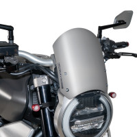 Barracuda Windschild Aerosport Aluminium Silber passend für Moto Guzzi V7 III Barracuda Windschild Aerosport Aluminium Silber passend für Moto Guzzi V7 III