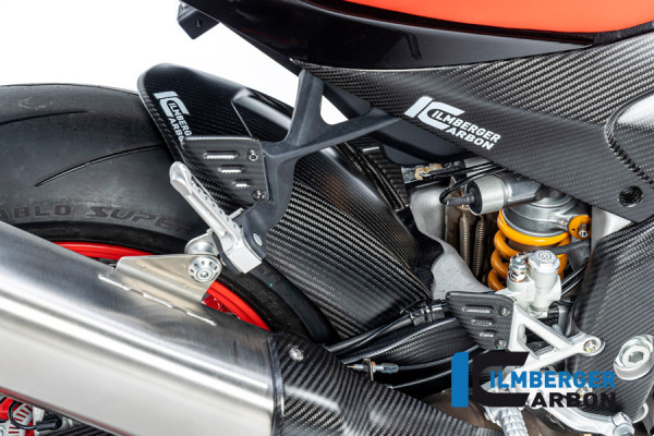 Ilmberger Carbon Kotflügel hinten matt für Aprilia RSV4 / Tuono V4 2021-