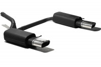 Ulter Sportauspuff passend für Skoda Octavia II RS 2006–2013 mit 2 Duplex Endrohren oval 145×75 Ulter Sportauspuff passend für Skoda Octavia II RS 2006–2013 mit 2 Duplex Endrohren oval 145×75