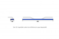 LSL Drag Bar Lenker 1 Zoll Aluminium mit ABE LSL Drag Bar Lenker 1 Zoll Aluminium mit ABE