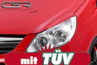 Scheinwerferblenden passend für Opel Corsa D (2006–2010) Scheinwerferblenden passend für Opel Corsa D (2006–2010)