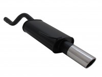 Novus Sportauspuff passend für Renault Clio 2 1x90mm SR-Design Novus Sportauspuff passend für Renault Clio 2 1x90mm SR-Design