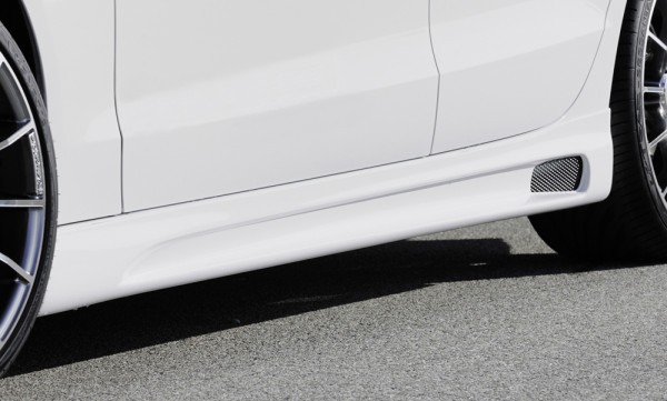 Rieger Seitenschweller links carbon look für Audi A5 (B8/B81) Sportback 06.07-07.11 (bis Facelift)