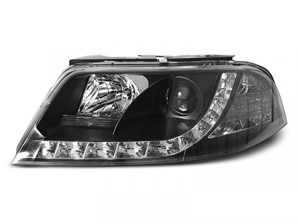 Scheinwerfer Tageslicht schwarz passend für VW Passat 3bg 09.00-03.05
