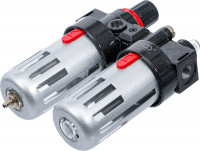 BGS Druckluft-Filter / Öler-Einheit mit Druckregler BGS Druckluft-Filter / Öler-Einheit mit Druckregler