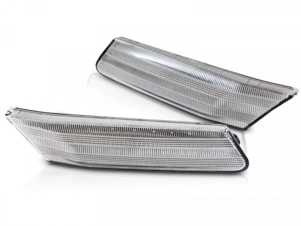 Weiße LED-Seitenblinker dynamisch passend für Porsche 911 997 / Boxster 987