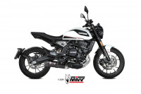 MIVV OVAL Edelstahl Schwarz Endschalldämpfer passend für MOTO MORINI SEIEMMEZZO STR 22-24 MIVV OVAL Edelstahl Schwarz Endschalldämpfer passend für MOTO MORINI SEIEMMEZZO STR 22-24