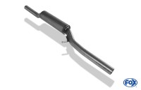 FOX Vorschalldämpfer Ø63,5mm passend für Audi A3 8L quattro FOX Vorschalldämpfer Ø63,5mm passend für Audi A3 8L quattro