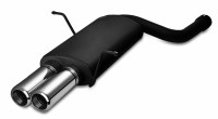 Ulter Sportauspuff passend für BMW E46 mit 2 Endrohren Ø80 EG-Genehmigung Ulter Sportauspuff passend für BMW E46 mit 2 Endrohren Ø80 EG-Genehmigung