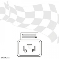 LED Blinkrelais 3-polig 12V 1–100W elektronisch LED Blinkrelais 3-polig 12V 1–100W elektronisch
