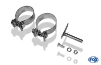 FOX Endschalldämpfer Ø70mm passend für Audi S3 8L FOX Endschalldämpfer Ø70mm passend für Audi S3 8L