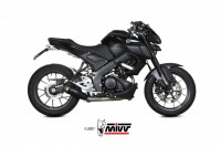 MIVV X-M1 Endschalldämpfer Edelstahl Schwarz passend für YAMAHA MT 125 & YZF-R 125 MIVV X-M1 Endschalldämpfer Edelstahl Schwarz passend für YAMAHA MT 125 & YZF-R 125