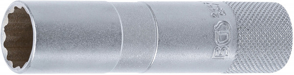 BGS Zündkerzen-Einsatz SW 16 mm, lang, 3/8 Zoll Innenvierkant