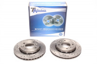 TA Technix Sport Bremsscheiben Satz Vorderachse passend für Kia Carens / Clarus / Clarus Kombi TA Technix Sport Bremsscheiben Satz Vorderachse passend für Kia Carens / Clarus / Clarus Kombi