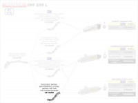 Arrow Verbindungsrohr passend für Honda CRF 250 L/Rally 17-18 Arrow Verbindungsrohr passend für Honda CRF 250 L/Rally 17-18