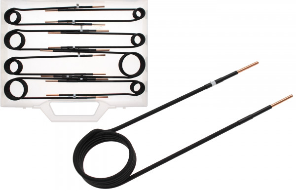 Induktions-Spulen-Satz gerade Bauform 8-tlg. passend für Induktionsheizgerät Art. 2169, 3390, 3391