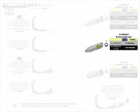 Arrow Thunder Aluminium Endschalldämpfer passend für Yamaha MT-07 21- Arrow Thunder Aluminium Endschalldämpfer passend für Yamaha MT-07 21-