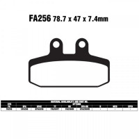 EBC FA256 HH Bremsbeläge passend für Aprilia, Gilera, Honda EBC FA256 HH Bremsbeläge passend für Aprilia, Gilera, Honda
