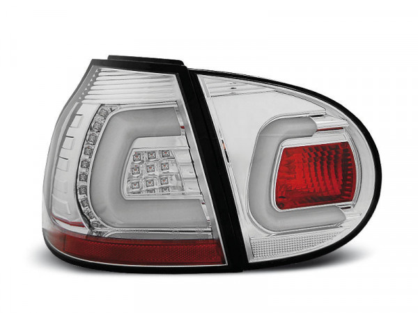 LED BAR Rücklichter chrom passend für VW Golf 5 10.03-09