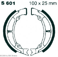 EBC-S 601 Bremsbeläge passend für Suzuki TS 50 XK SA11C EBC-S 601 Bremsbeläge passend für Suzuki TS 50 XK SA11C