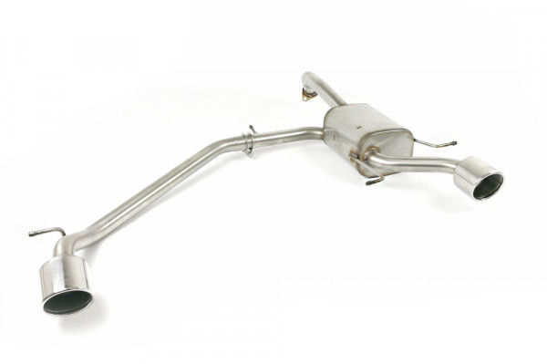 Ulter Sportauspuff passend für Suzuki Swift Sport VI 2017- 2 Duplex Endrohre rund Ø100