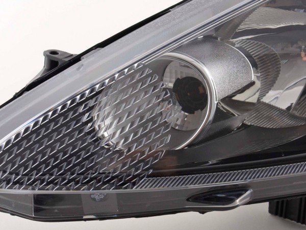 Verschleißteile Scheinwerfer links Ford Fiesta 7 (JA8) 3-/5-trg., schwarz