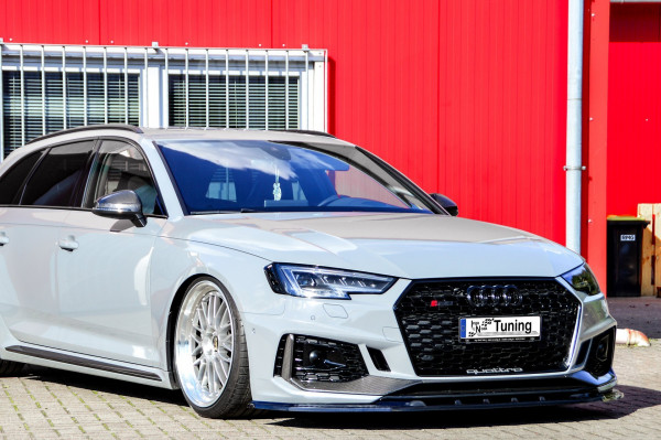 Cup Frontspoilerlippe für Audi RS4 B9 Bj. 2015-2020