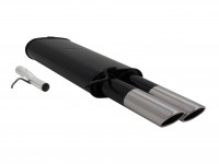 Novus Sportauspuff 2x76mm SR-Design passend für VW Passat 3B / 3BG Novus Sportauspuff 2x76mm SR-Design passend für VW Passat 3B / 3BG